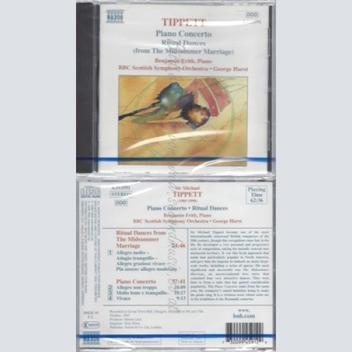 CD--NM-SEALED-BENJAMIN FRITH, HURST, BBC SO UND MICHAEL TIPPETT -KOMPONIST- -19