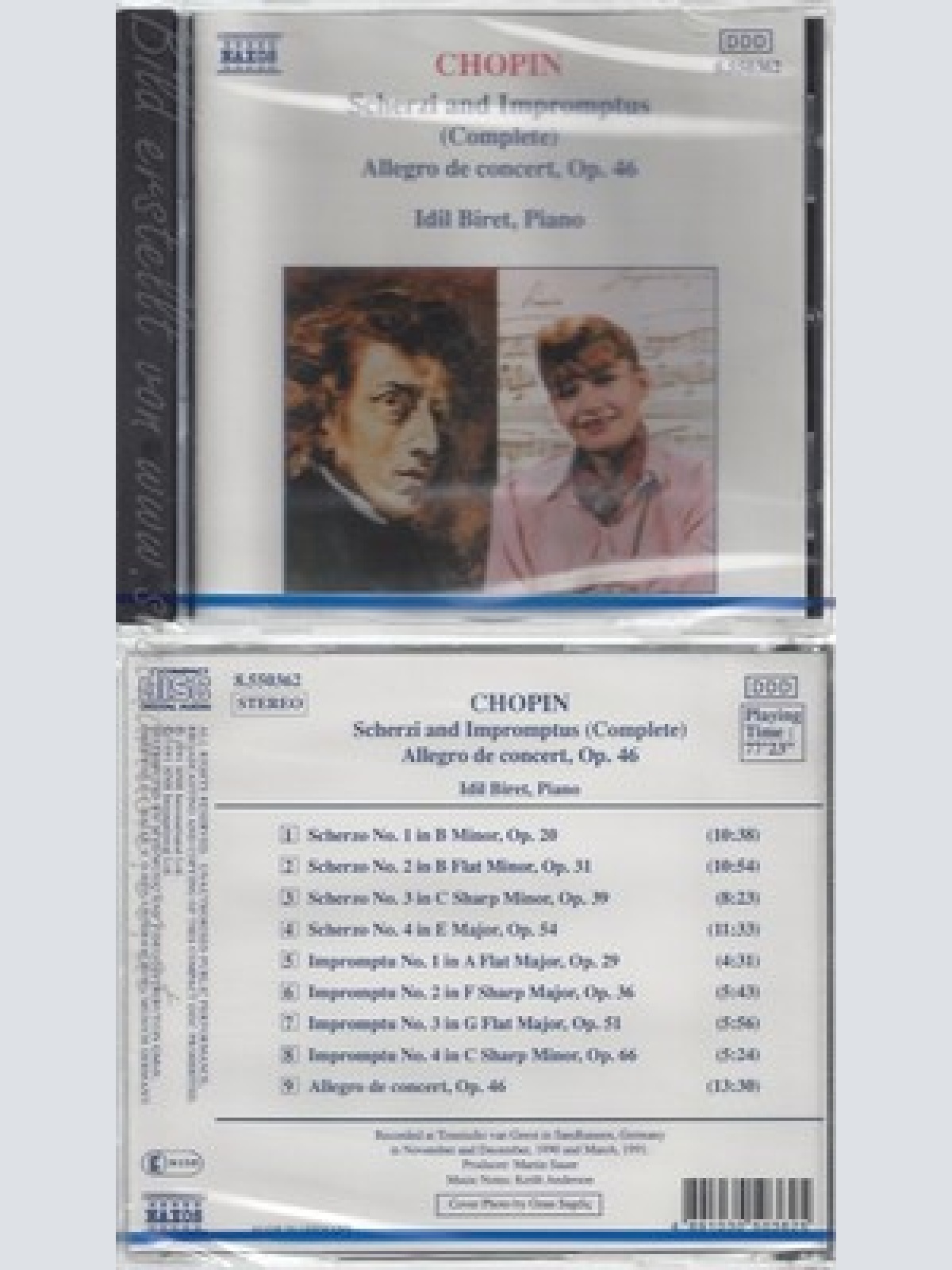 CD--NM-SEALED-CHOPIN:BIRET -2008- -- SCHERZI UND IMPROMPTUS