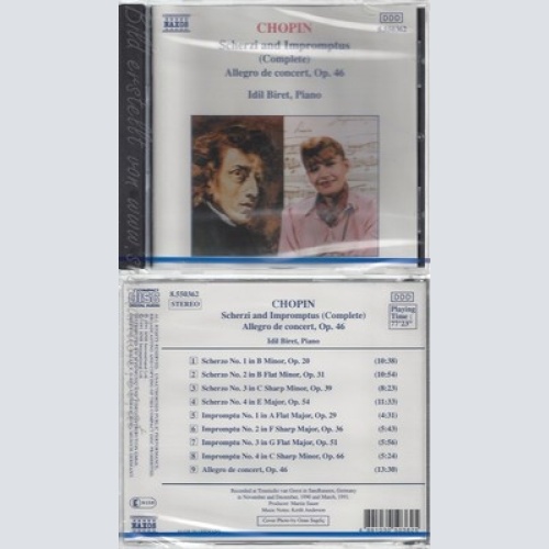 CD--NM-SEALED-CHOPIN:BIRET -2008- -- SCHERZI UND IMPROMPTUS