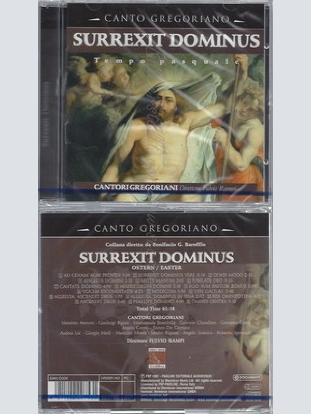CD--NM-SEALED-CANTORI GREGORIANI UND FULVIO RAMPI -2009- -- SURREXIT DOMINUS