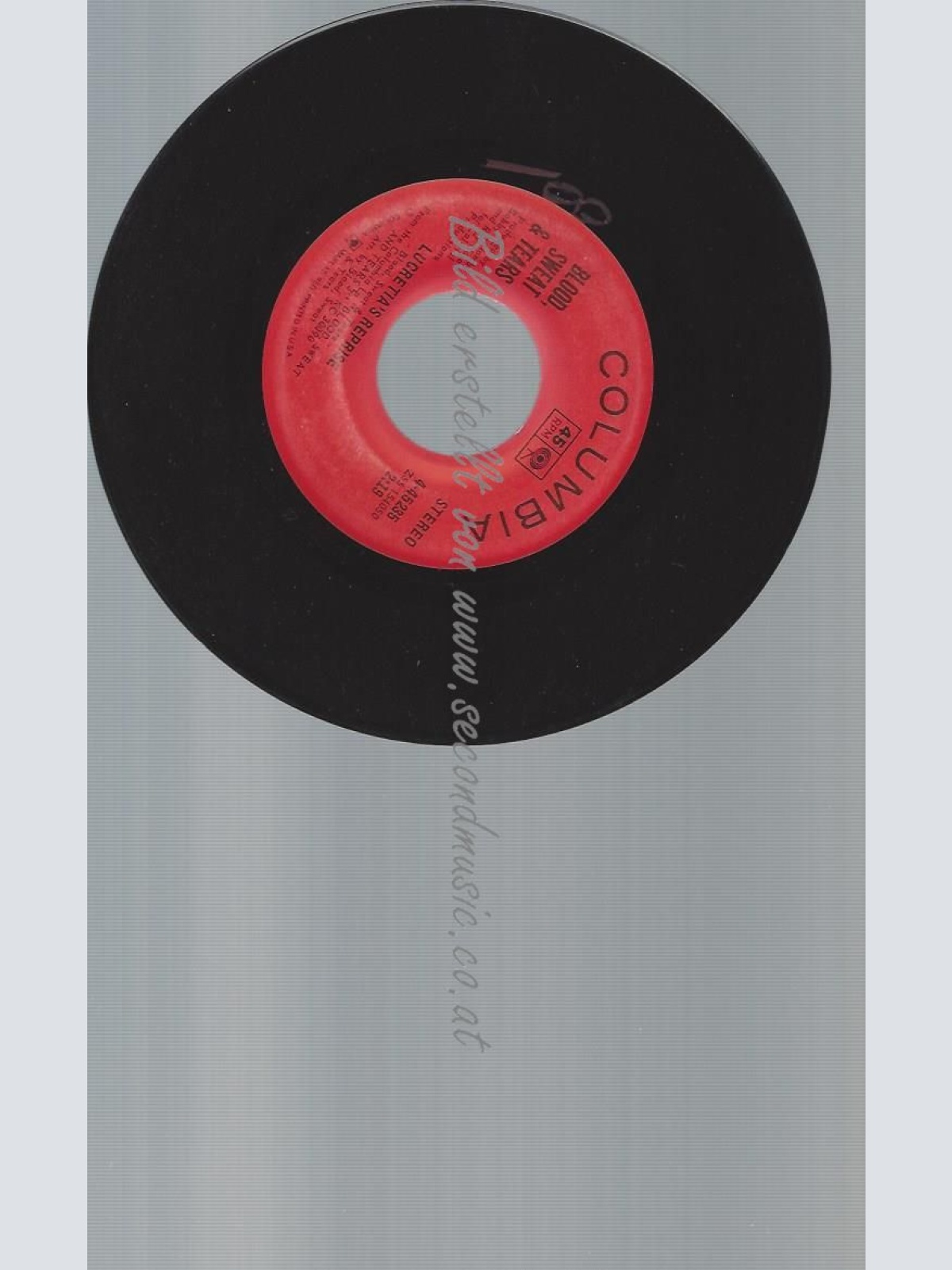 7"   Blood, Sweat & Tears Lucretia Mac Evil