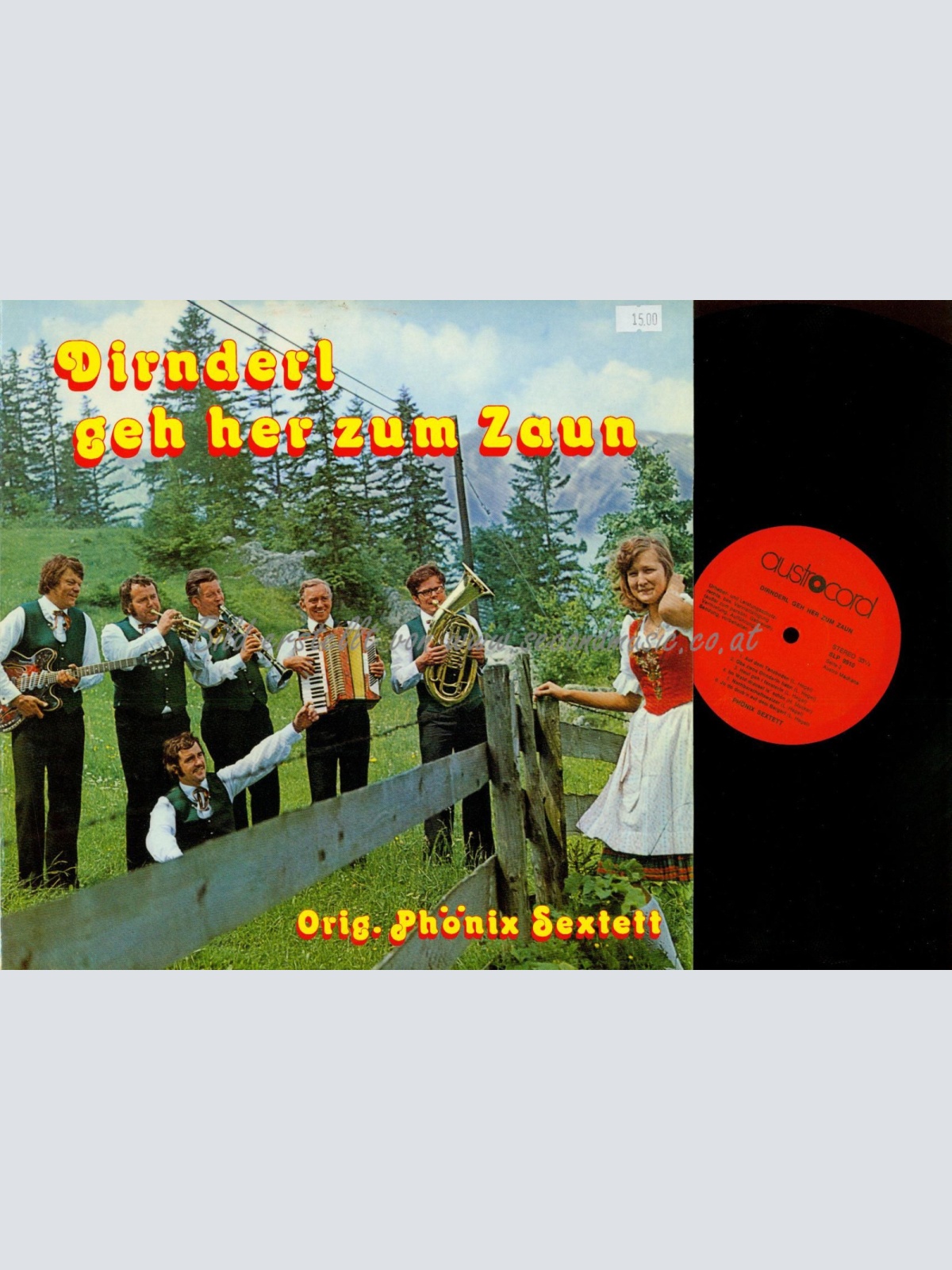 LP-ORIG PHÖNIX SEXTETT DIRNDERL GEH HER ZUM ZAUN