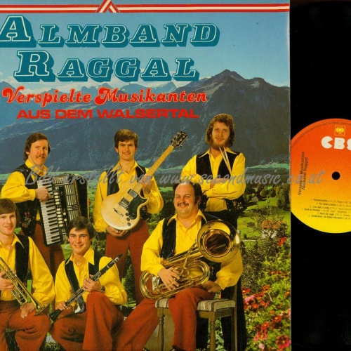LP-ALMBAND RAGGAL VERSPIELTE MUSIKANTEN
