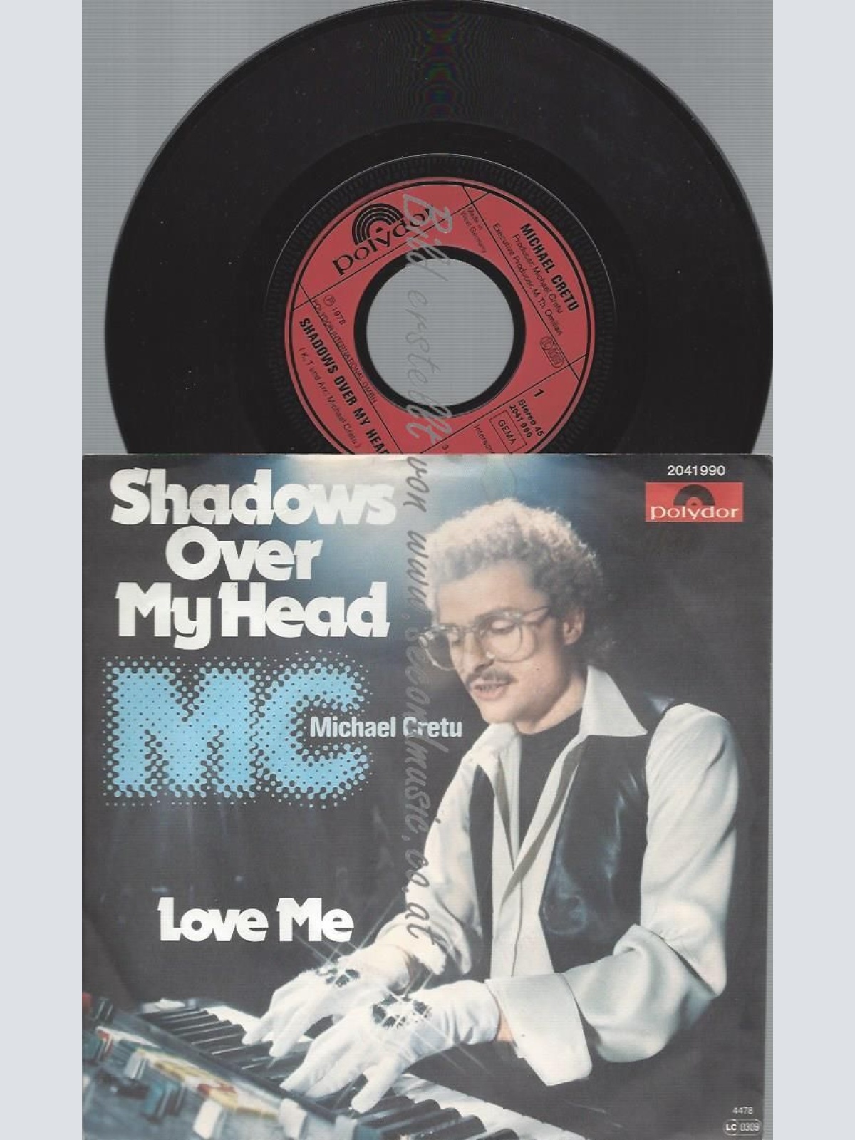 7"   Michael Cretu  Shadows Over My Head