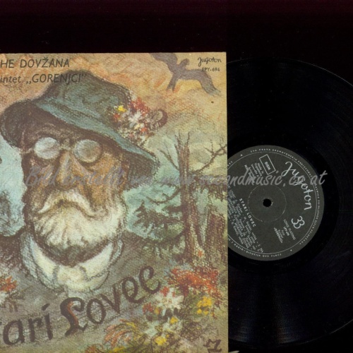 10" LP--ANSAMBEL MIHE DOVZANA IN VOKALNI KVINTET GORENJCI