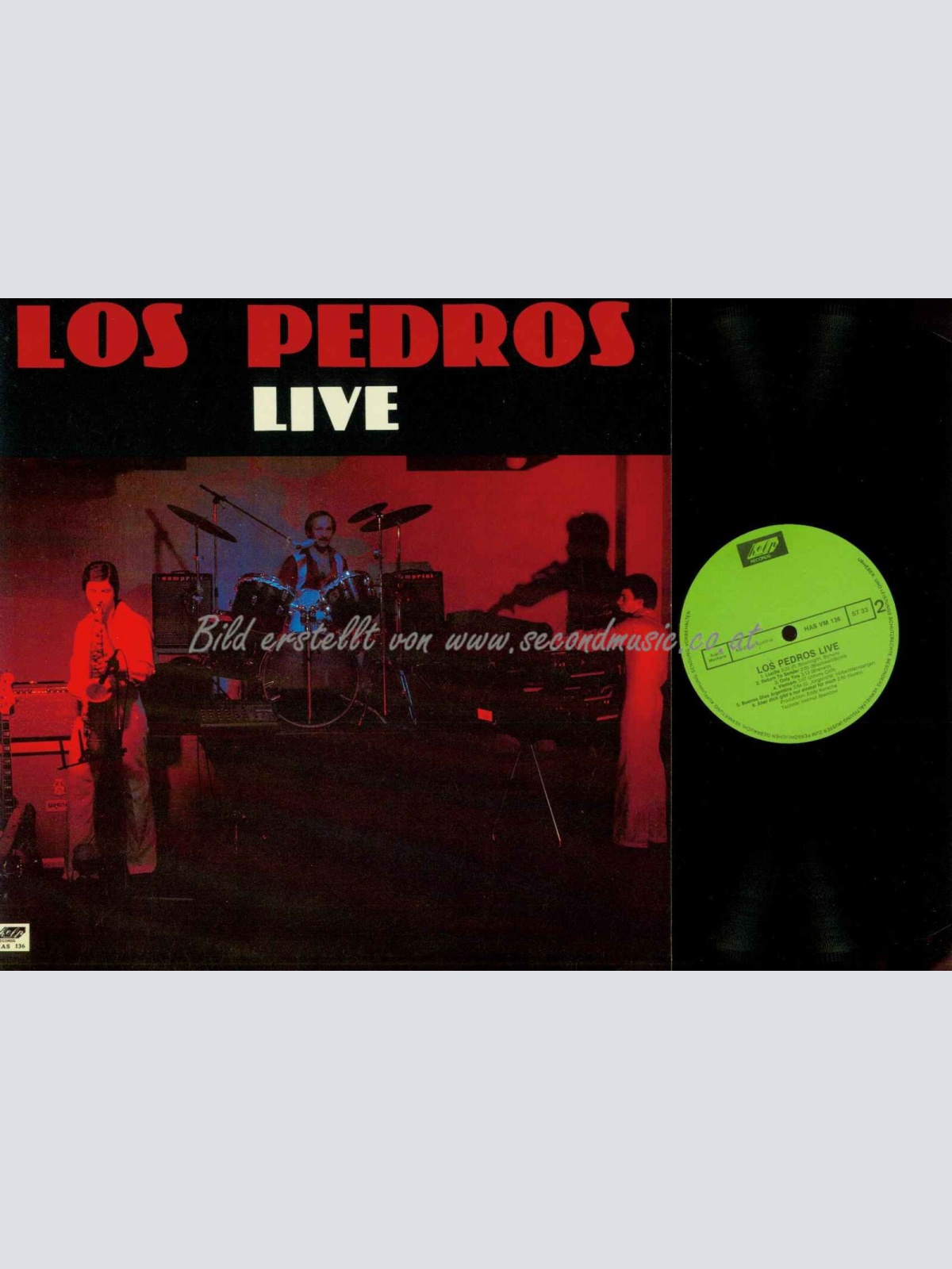 LP-- Los Pedros   --  Los Pedros Live / NM