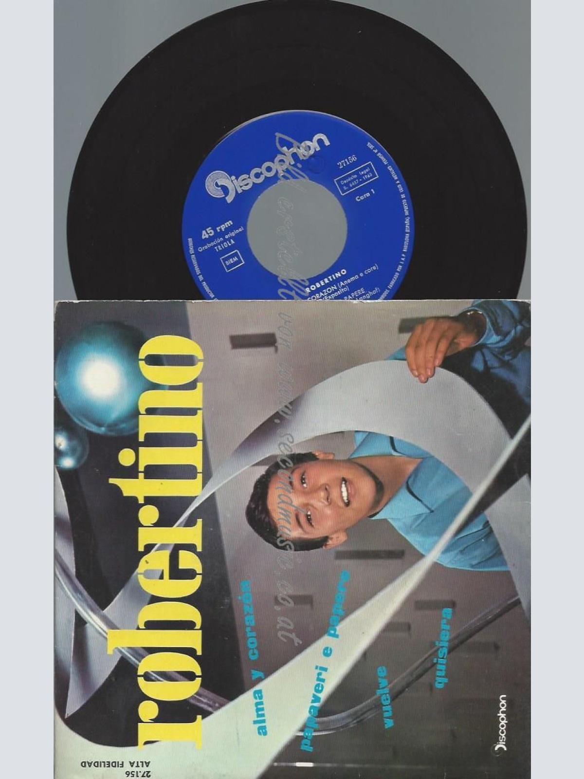 7" Robertino– Alma Y Corazon