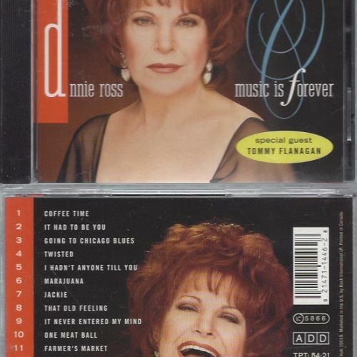 CD-- Annie Ross  Music Is Forever