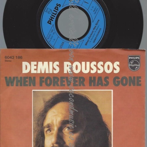 7"   Demis Roussos  When Forever Has Gone