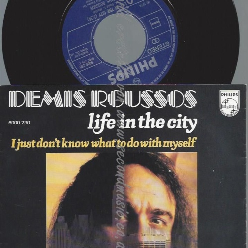 7"   Demis Roussos  Life In The City
