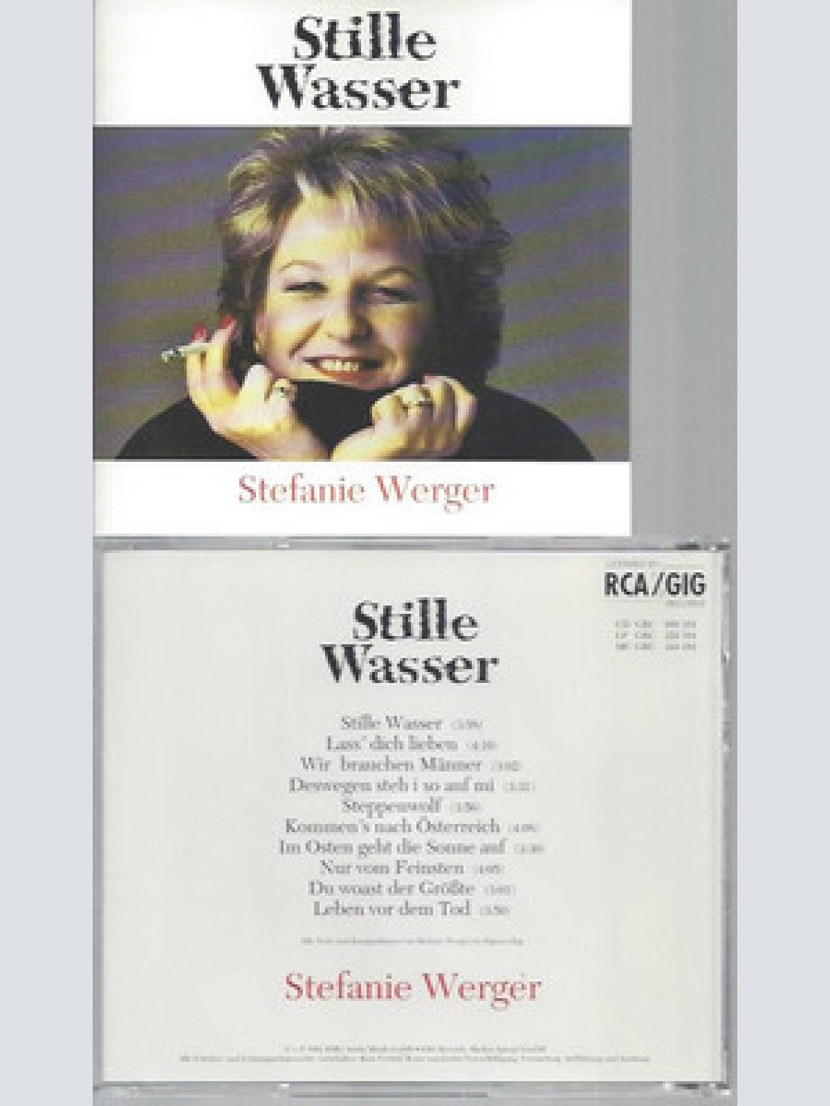 CD--STEFANIE WERGER STILLE WASSER //