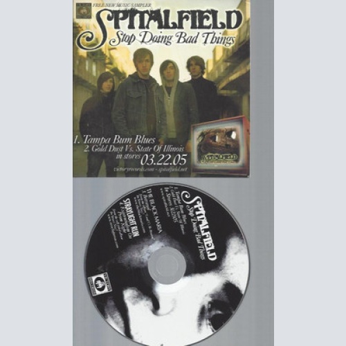 CD--SPITALFIELD STOP DOING BAD THINGS  /// PROMO