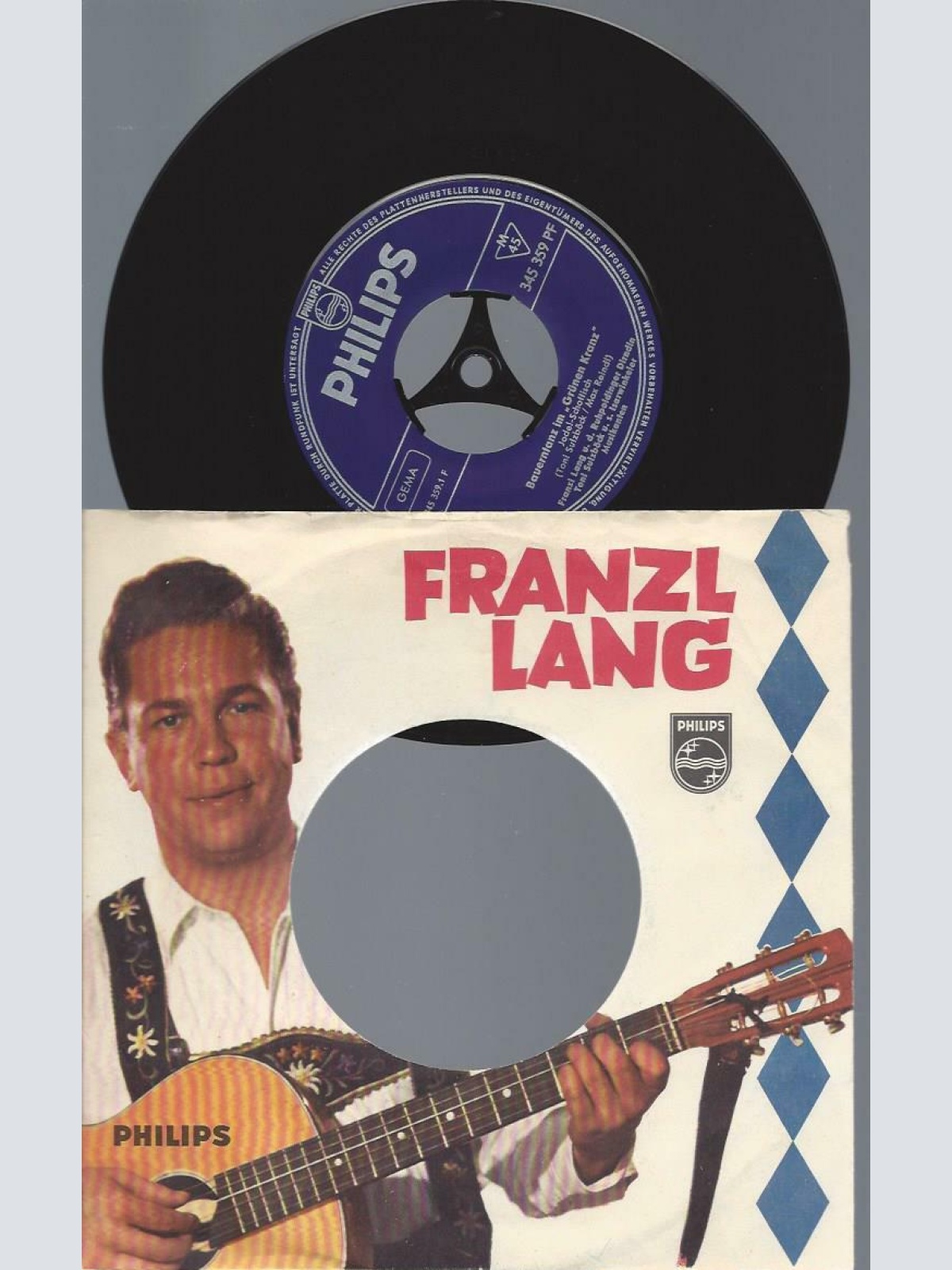 7"    Franzl Lang   – Bauerntanz Im "Grünen Kranz"