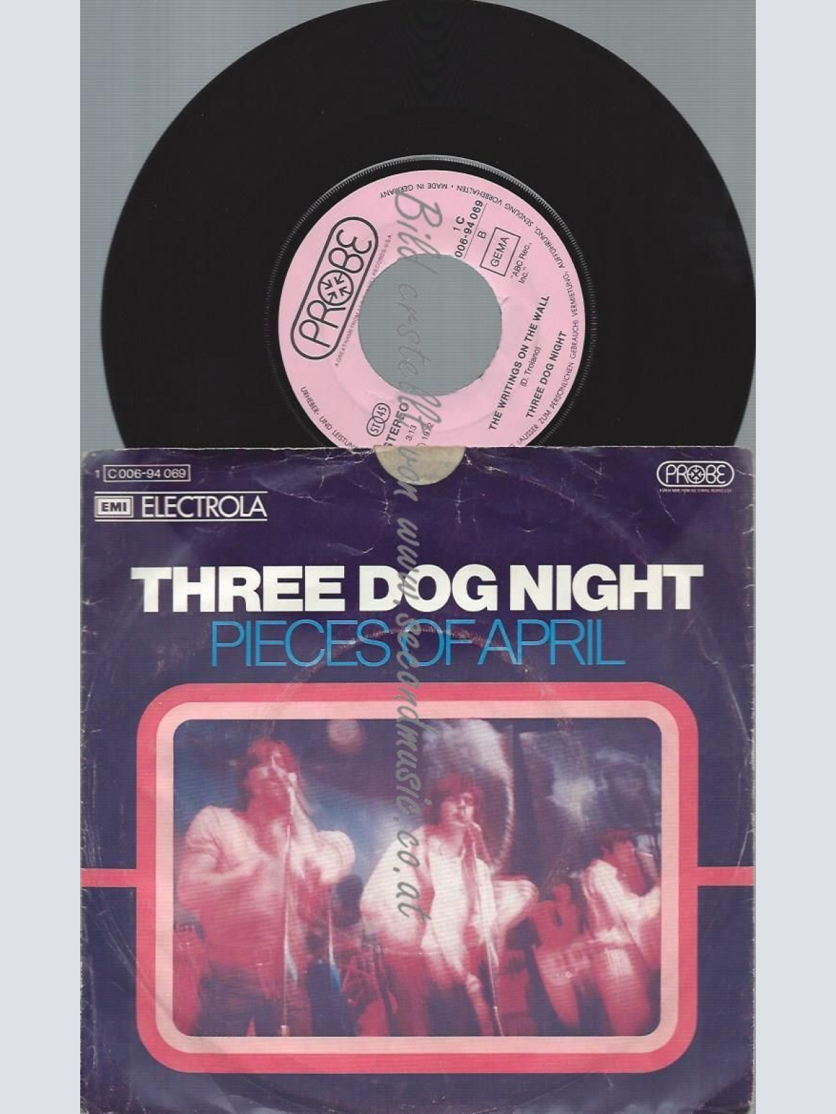 7"  Three Dog Night  Pieces Of April