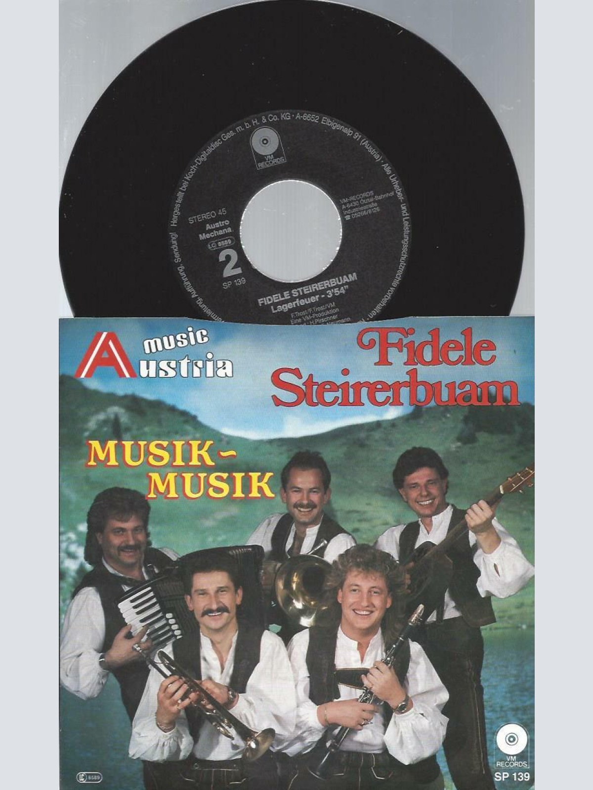 7"  Fidele Steirerbuam – Musik, Musik