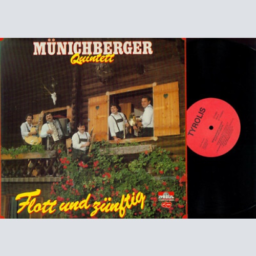 LP---  Münichberger Quintett //  Flott und zünftig