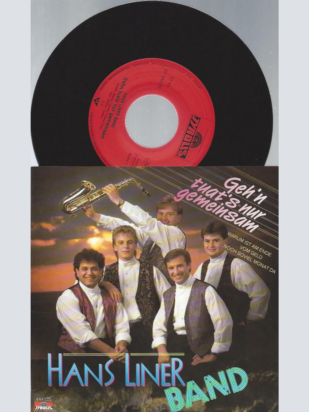 7"  Hans Liner Band – Geh'n Tuat's Nur Gemeinsam