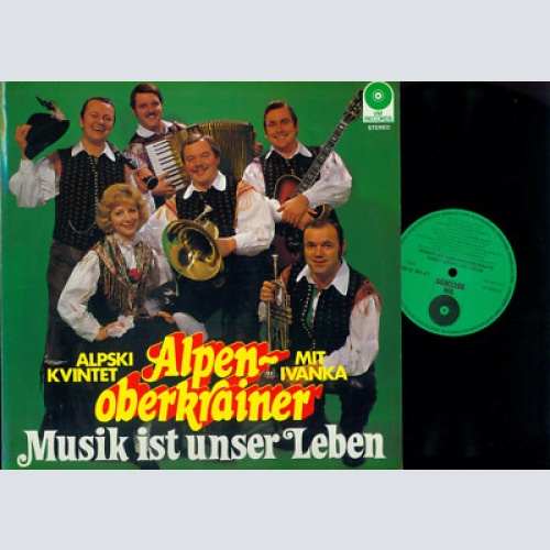 LP-- Alpenoberkrainer  Musik ist unser Leben /  VM Records Alpski Kvintet