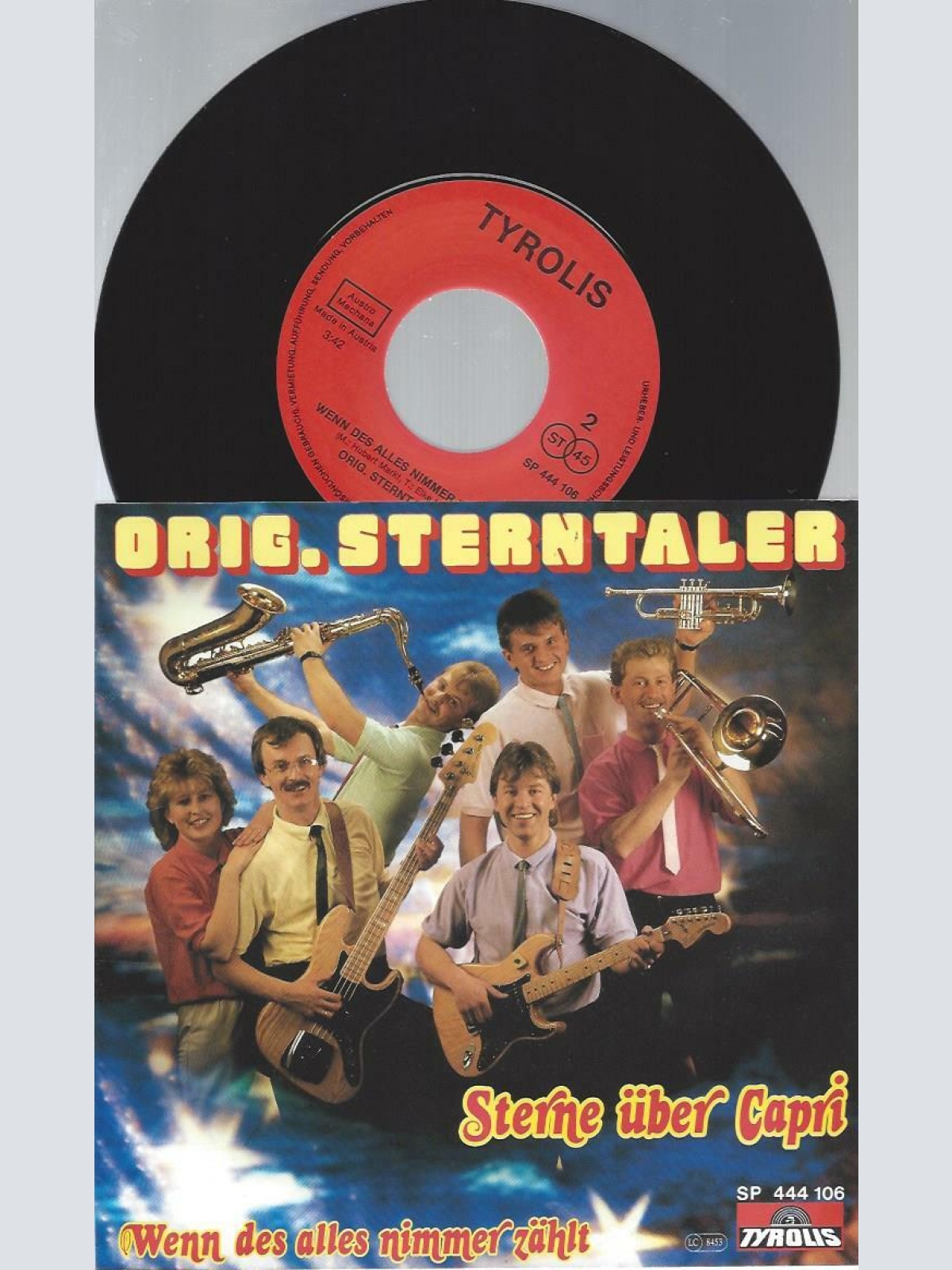 7" Orig. Sterntaler – Sterne Über Capri