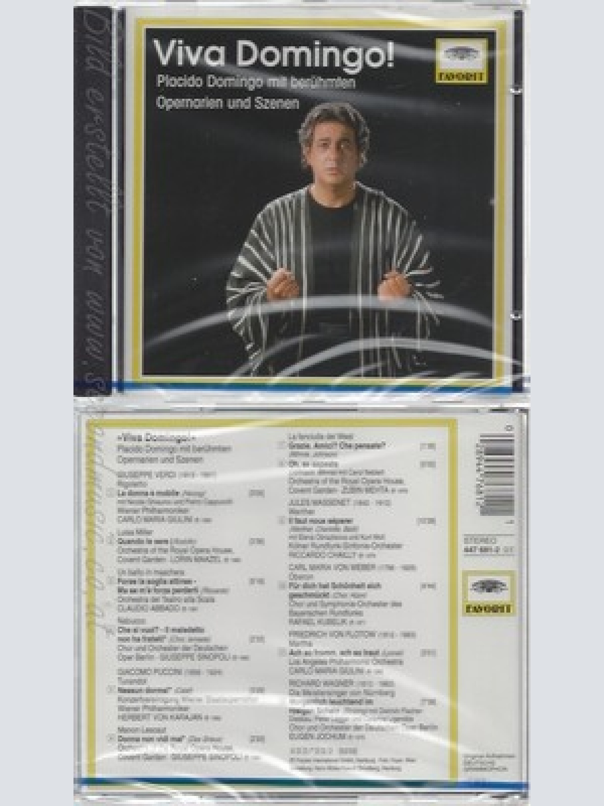 CD--NM-SEALED-PLACIDO DOMINGO UND VARIOUS -KOMPONIST- -1995- -- VIVA DOMINGO!