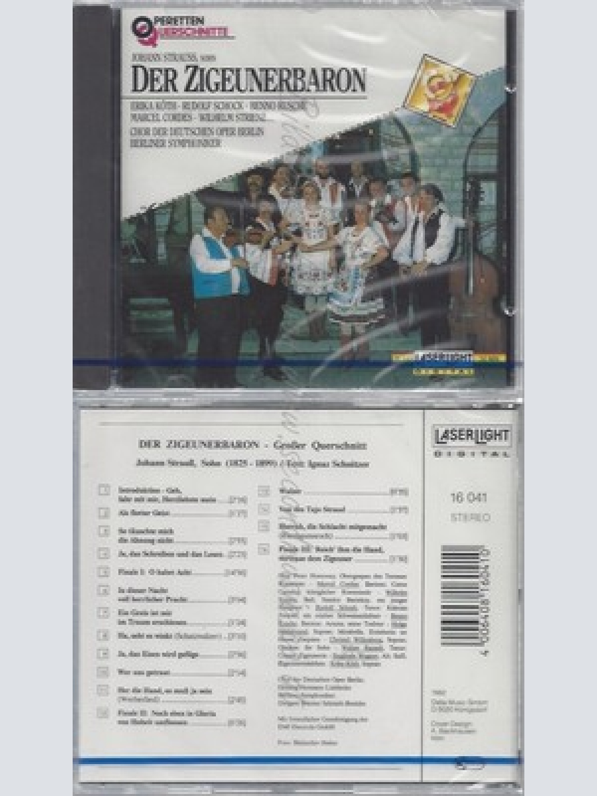 CD--NM-SEALED-SCHOCK, KÖTH, CHOR D.ODOB UND BES -2000- -- DER ZIGEUNERBARON -AZ