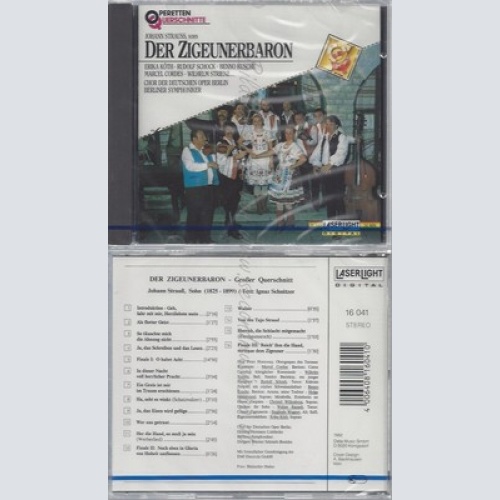CD--NM-SEALED-SCHOCK, KÖTH, CHOR D.ODOB UND BES -2000- -- DER ZIGEUNERBARON -AZ
