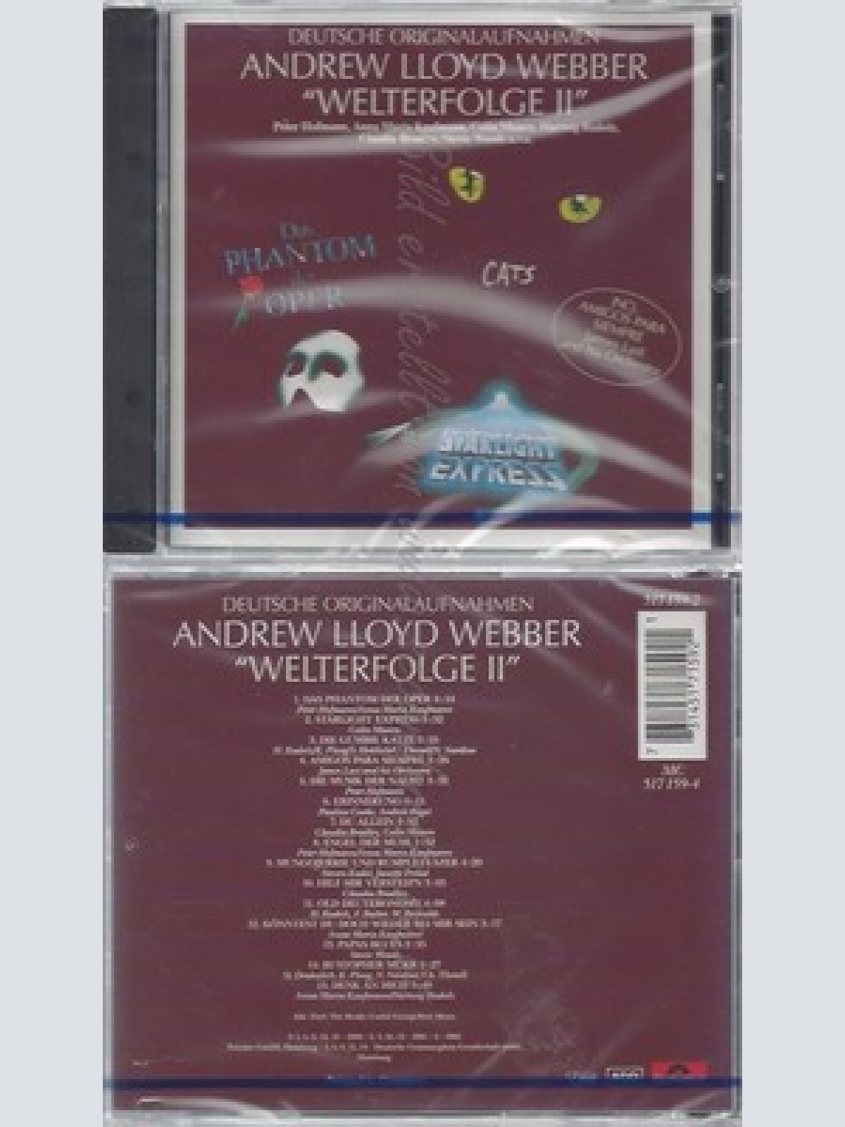 CD--NM-SEALED-MUSICAL, VARIOUS UND ANDREW LLOYD WEBBER -1992- - SOUNDTRACK -- W