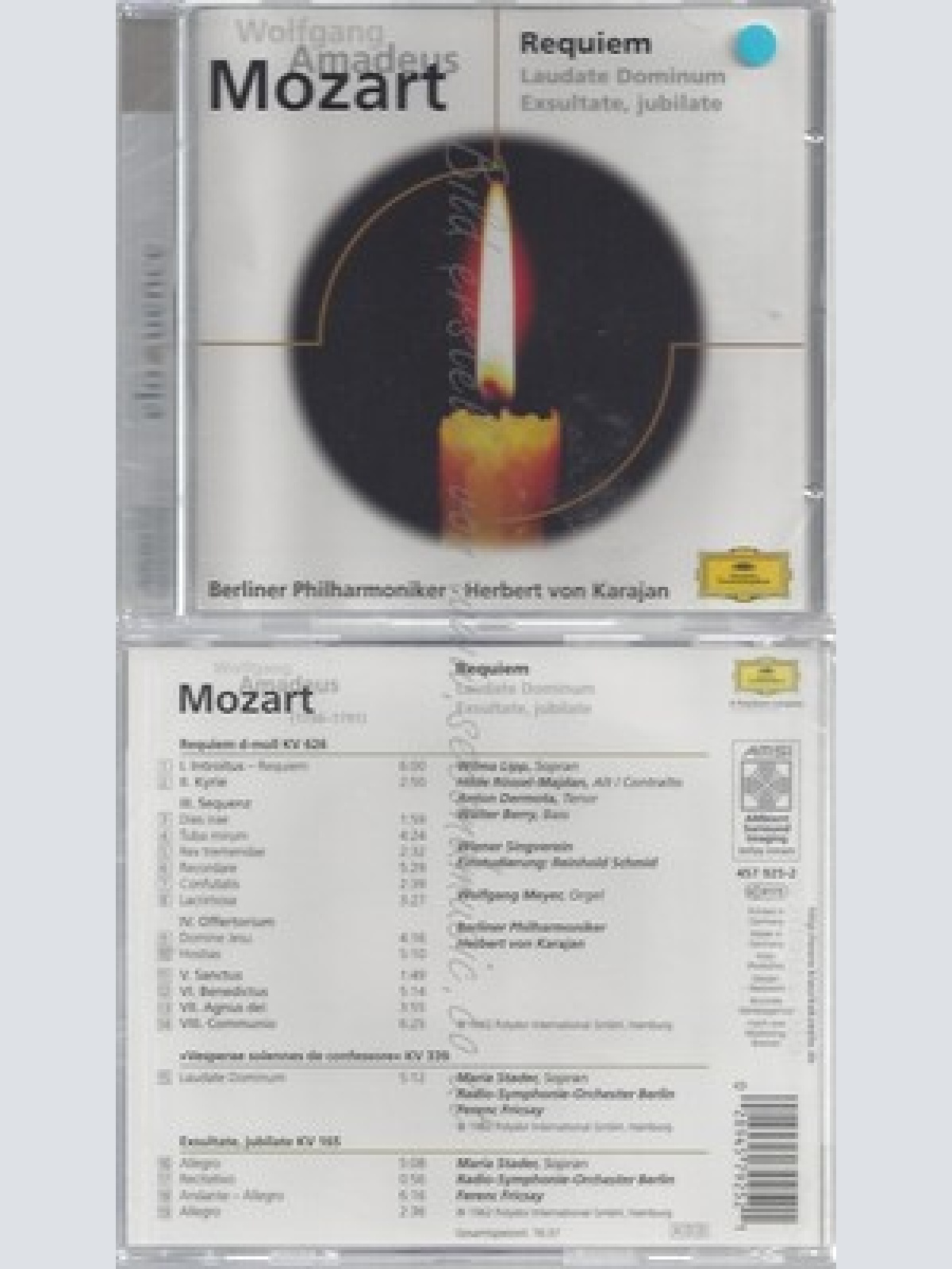 CD--NM-SEALED-LIPP, DERMOTA, BERRY UND KARAJAN -1998- -- ELOQUENCE - MOZART -GE