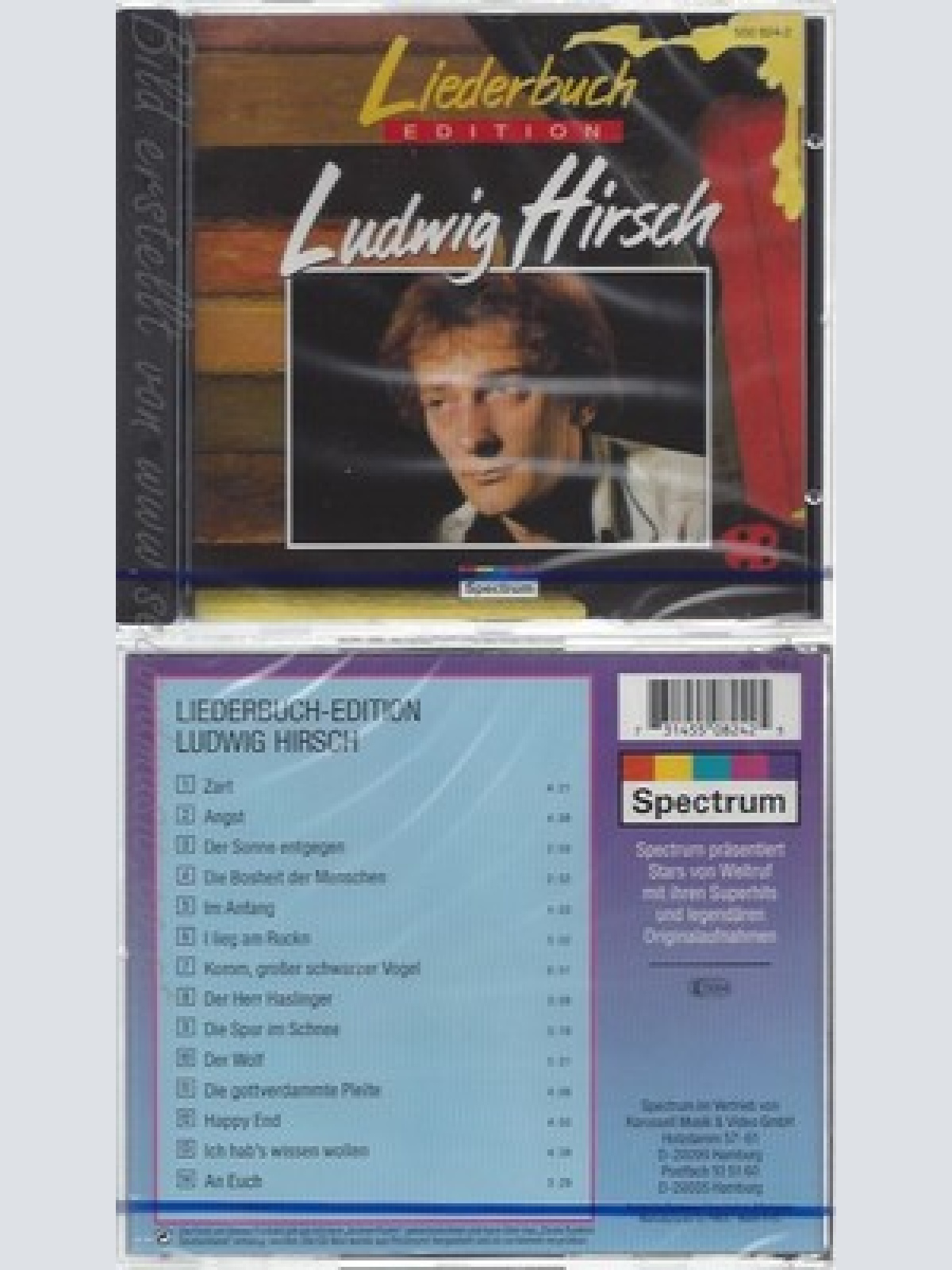 CD--NM-SEALED-LUDWIG HIRSCH -1996- -- LIEDERBUCH