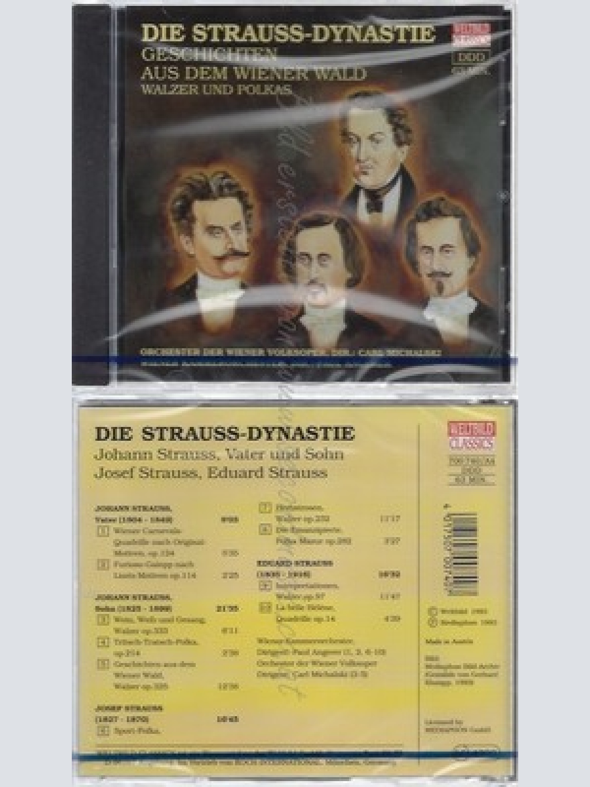 CD--NM-SEALED-MICHALSKI, OWV UND STRAUSS FAMILY -KOMPONIST- -1994- -- DIE STRAU