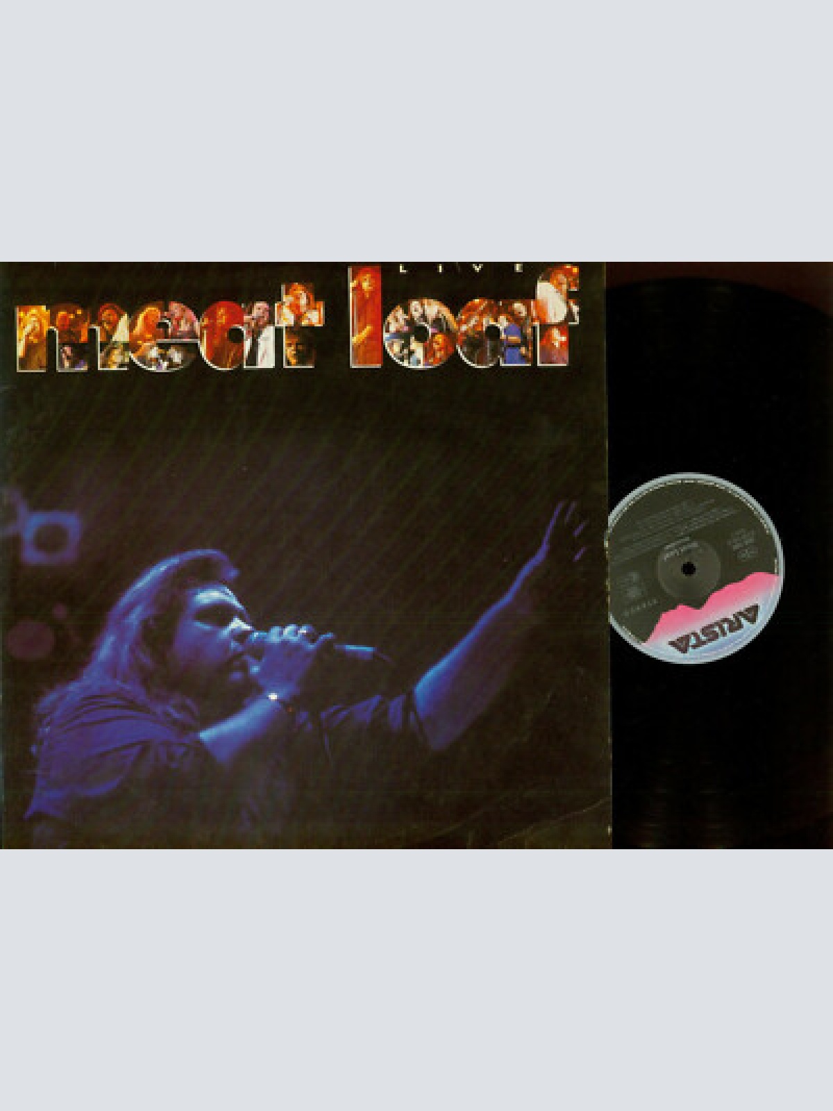 LP--Meat Loaf – Meat Loaf Live //+ 12" Maxi --