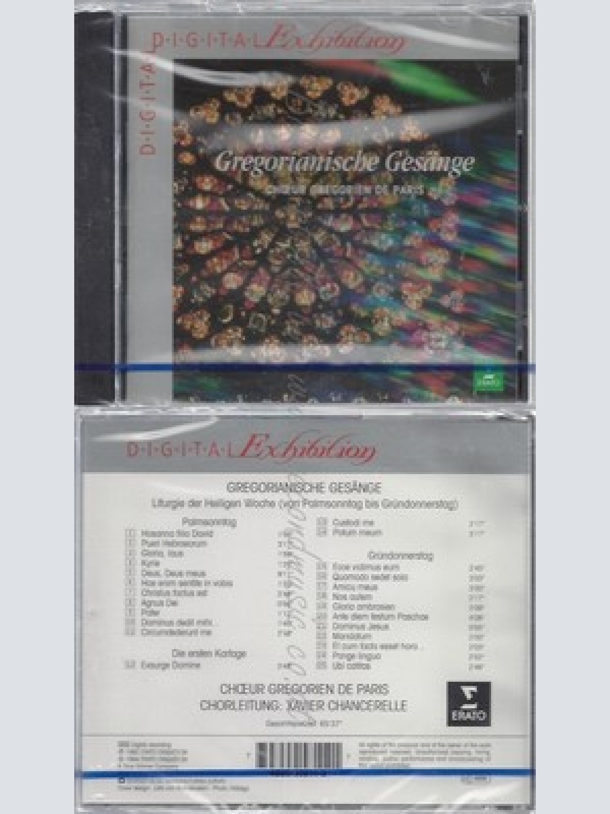 CD--NM-SEALED-CH.GREGORIEN DE PARIS UND VARIOUS -KOMPONIST- -1994- -- GREGORIAN