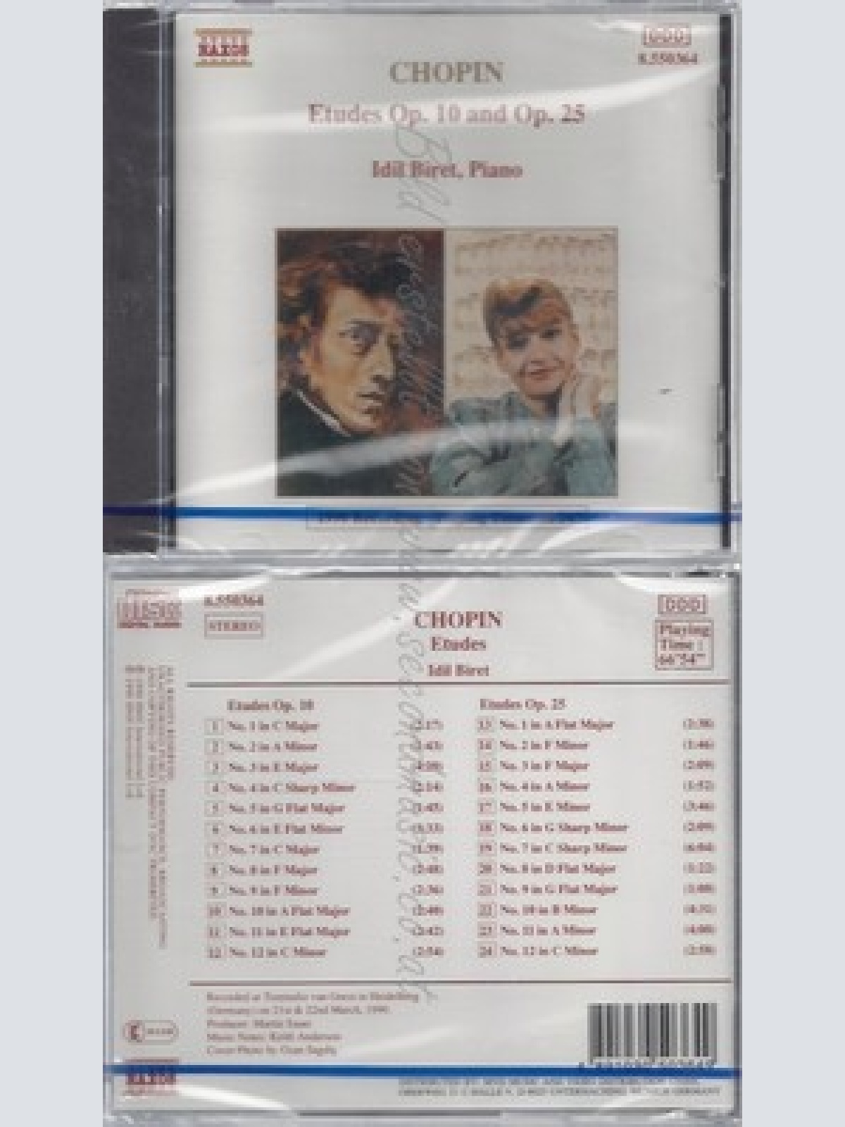 CD--NM-SEALED-IDIL BIRET -1970- -- CHOPIN ETUDES OP. 10 UND 25 BIRE