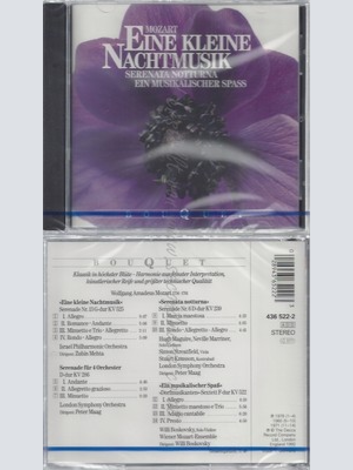 CD--NM-SEALED-MUSIKALISCHER SPASS / MEHTA, IPO, MAAG UND LSO -1992- -- NACHTMUS