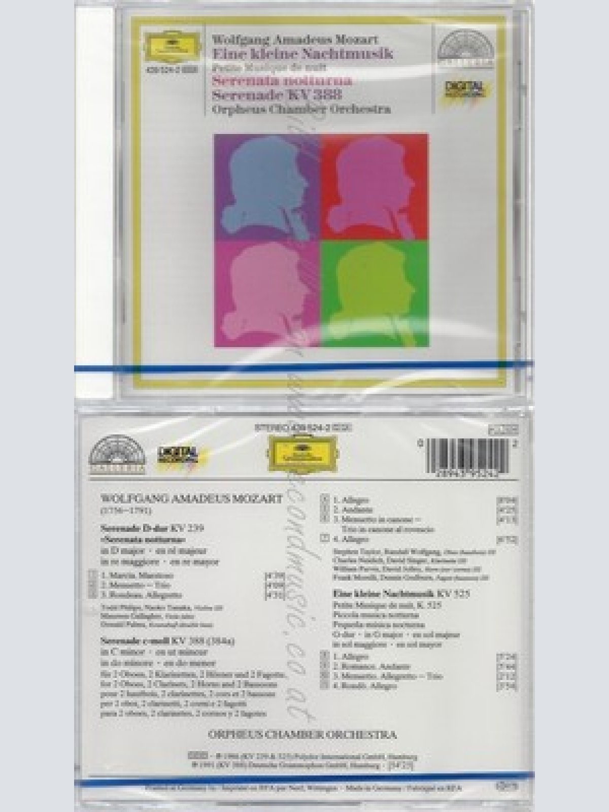 CD--NM-SEALED-IND SERENADE / OCO UND WOLFGANG AMADEUS MOZART -KOMPONIST- -1993-