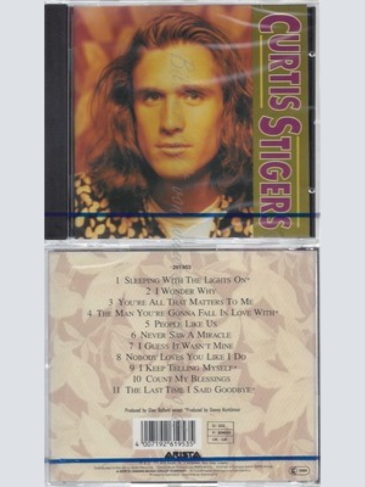 CD--NM-SEALED-CURTIS STIGERS -1992- -- CURTIS STIGERS