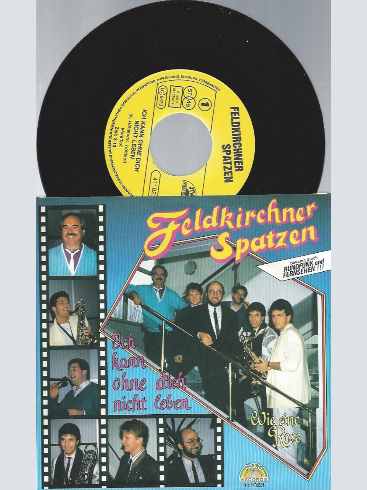 7" Feldkirchner Spatzen  -- Ich kann ohne dich nicht leben