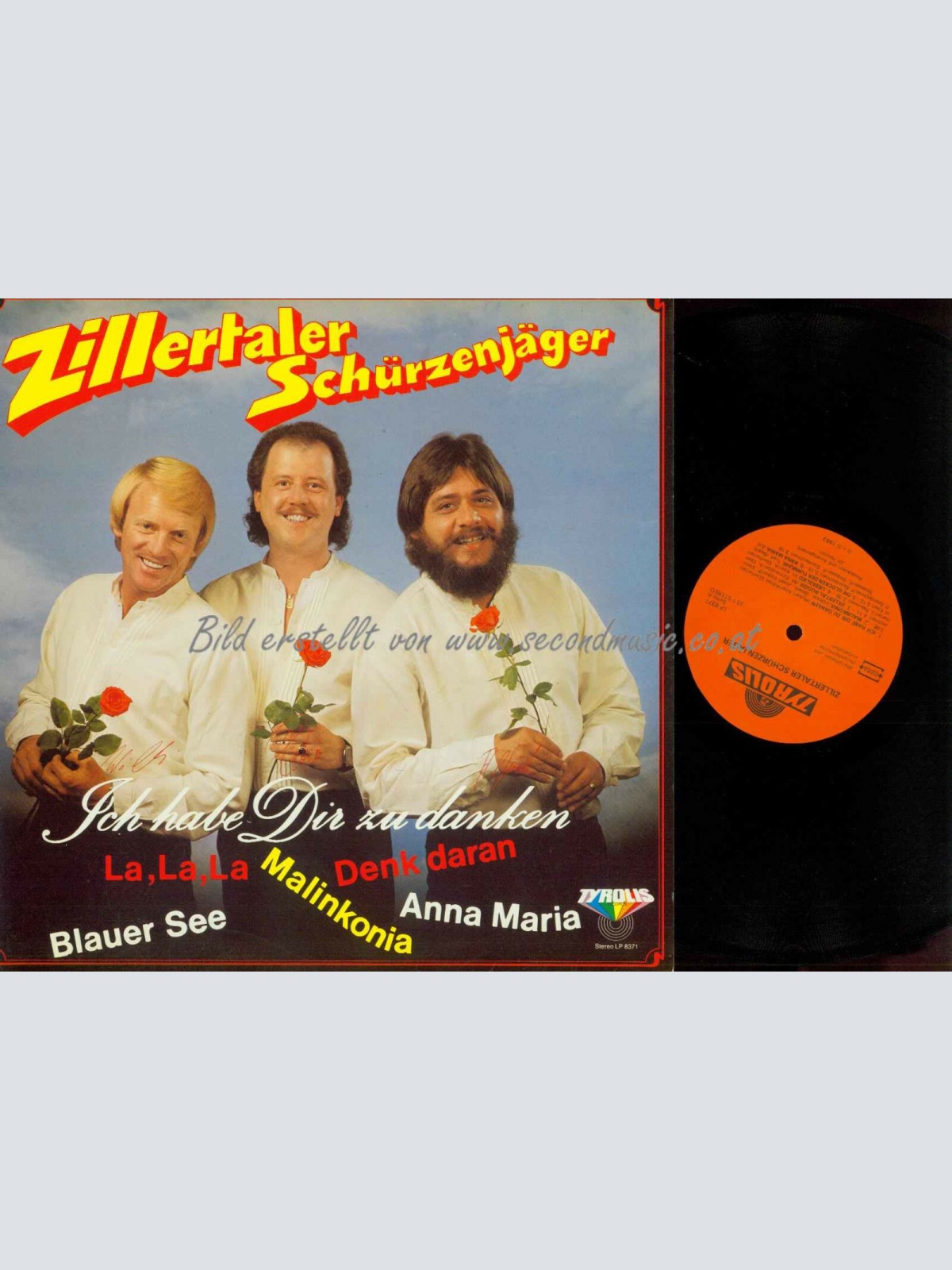 LP--Zillertaler Schürzenjäger – Ich Habe Dir Zu Danken /   NM