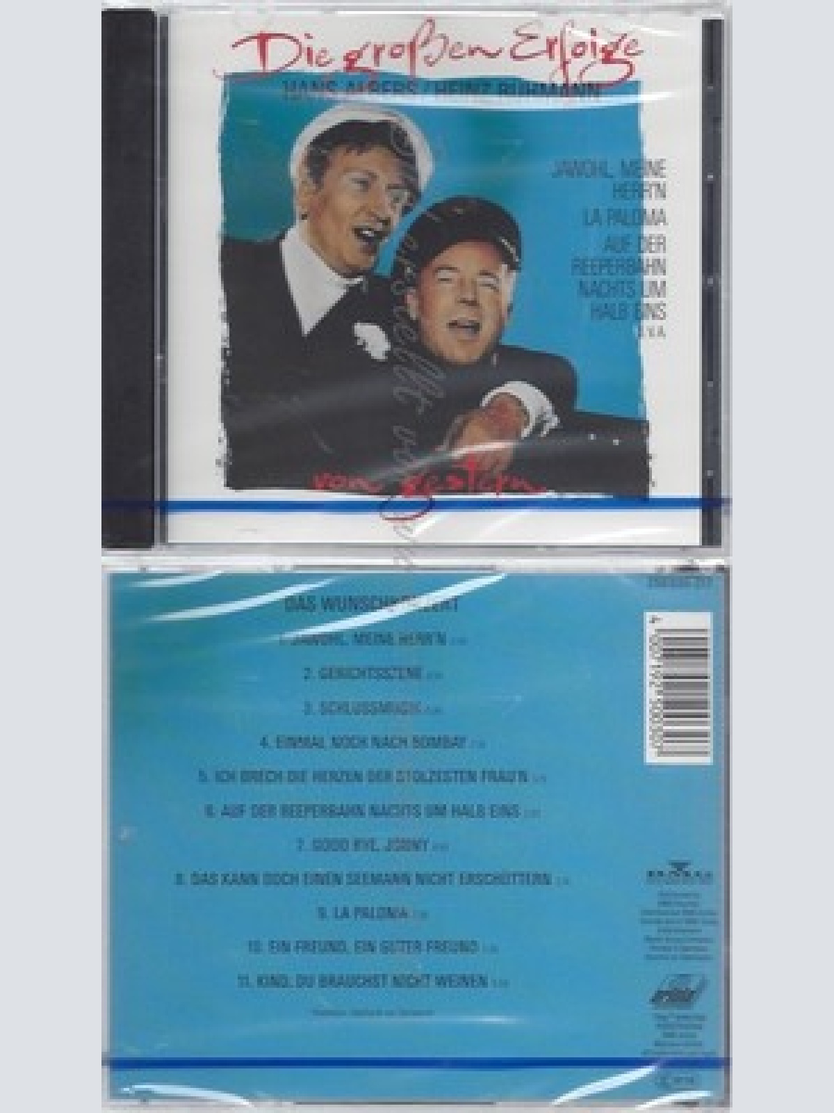 CD--NM-SEALED-HANS ALBERS UND HEINZ RÜHMANN -1992- -- DIE GROSSEN ERFOLGE