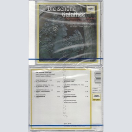 CD--NM-SEALED-KARAJAN, BP, OFFENBACH -KOMPONIST- UND ROSSINI -1994- -- SCHÖNE G