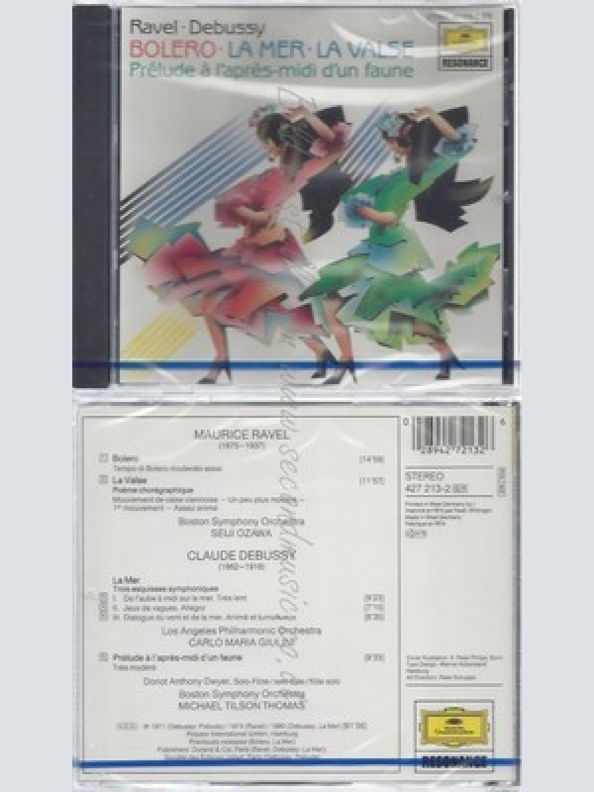 CD--NM-SEALED-LA MER UND APRES-MIDI / OZAWA, GIULINI, BSO UND LAPO -1989- -- BO