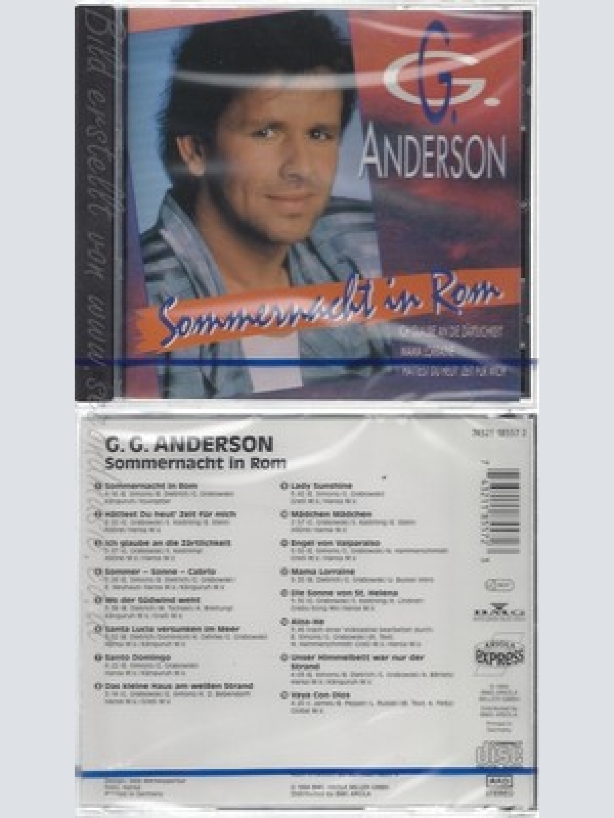 CD--NM-SEALED-G.G. ANDERSON -1994- -- SOMMERNACHT IN ROM
