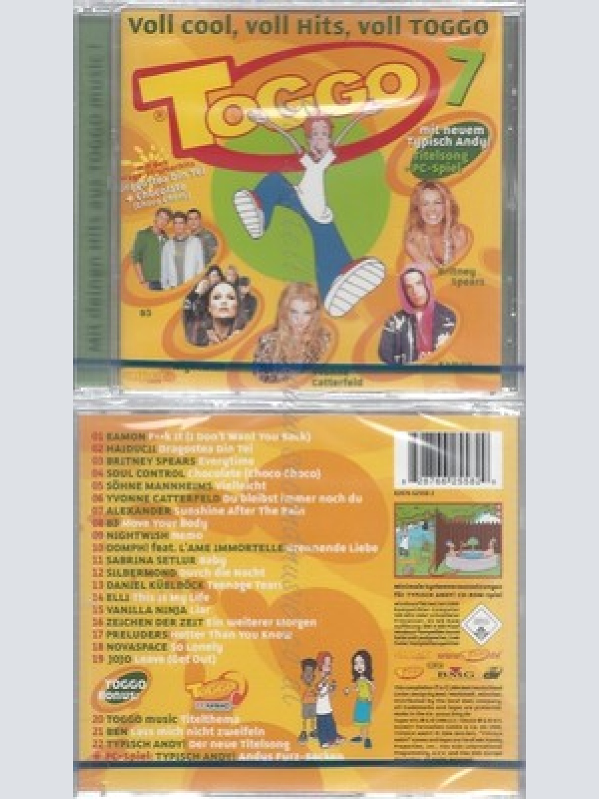 CD--NM-SEALED-VARIOUS, B3, NIGHTWISH UND Y/NE CATTERFELD -2004- -- TOGGO-DIE 7T