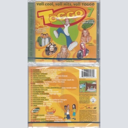 CD--NM-SEALED-VARIOUS, B3, NIGHTWISH UND Y/NE CATTERFELD -2004- -- TOGGO-DIE 7T