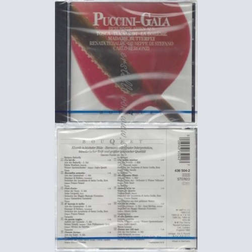 CD-NM-SEALED-TEBALDI, DI STEFANO, BERGONZI UND GIACOMO PUCCINI -KOMPONIST- -1992