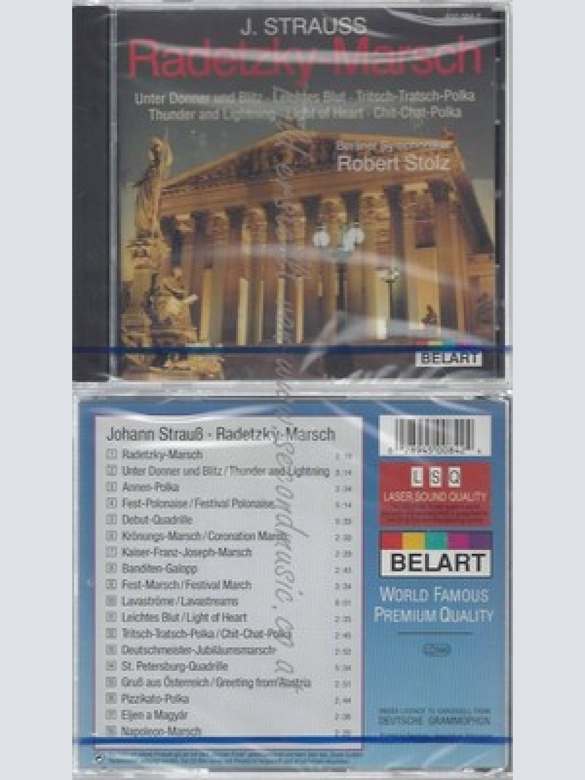 CD-NM-SEALED-R. STOLZ, BES, ROBERT STOLZ SO UND JOHANN -SOHN- STRAUSS -KOMPONIST