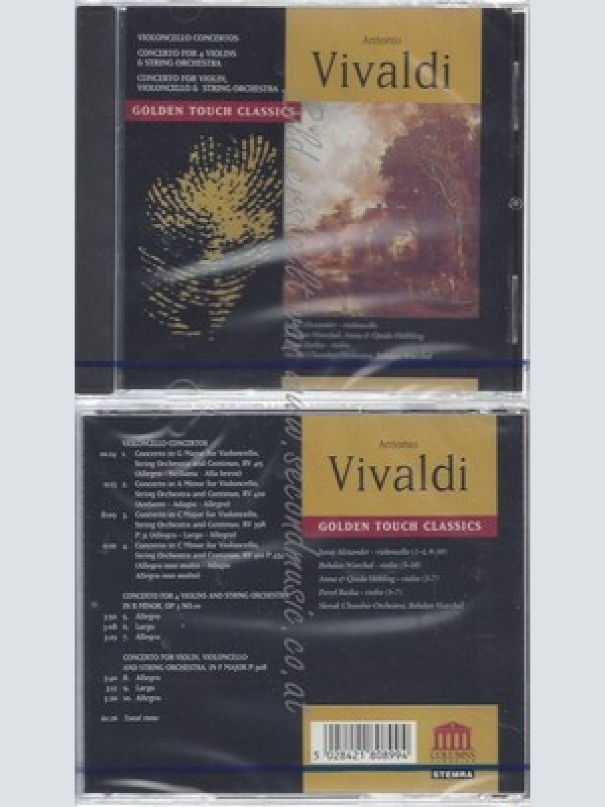 CD-NM-SEALED-GOLDEN TOUCH CLASSICS / SLOVAK CHAMBER ORCHESTRA - IMPORT -- VIVALD
