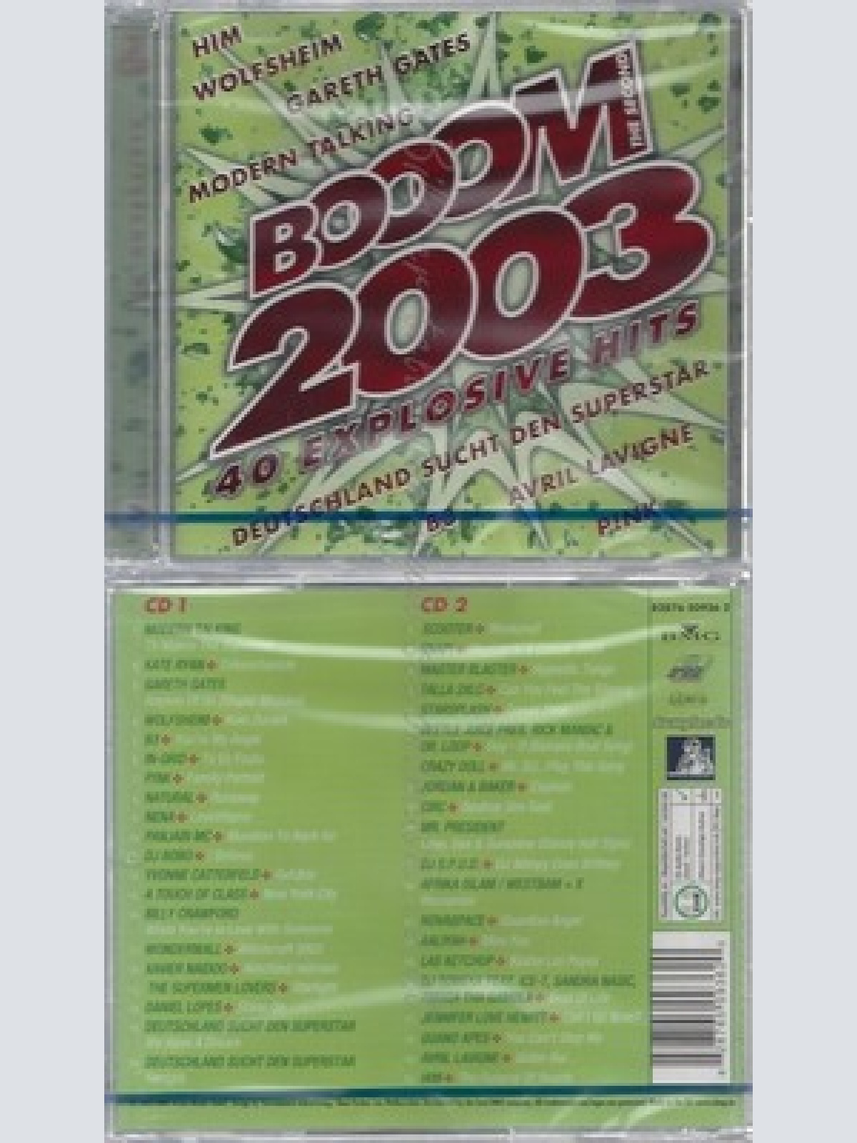 CD--NM-SEALED-VARIOUS -2003- - DOPPEL-CD -- BOOOM 2003-THE SECOND