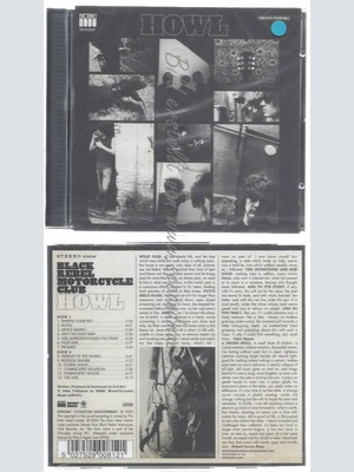 CD-NM-SEALED-BLACK REBEL MOTORCYCLE CLUB -2005- -- HOWL