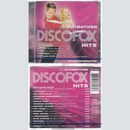 CD-NM-SEALED-VARIOUS -2007- -- DIE ULTIMATIVEN DISCO FOX HITS